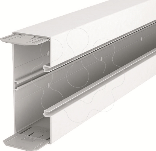 Imagem de Calha tecnica com base perfurada 70x170x2000 PVC branco puro 9010