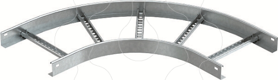 Imagem de Angulo 90° para caminhos de cabos escada 60x400 St FS