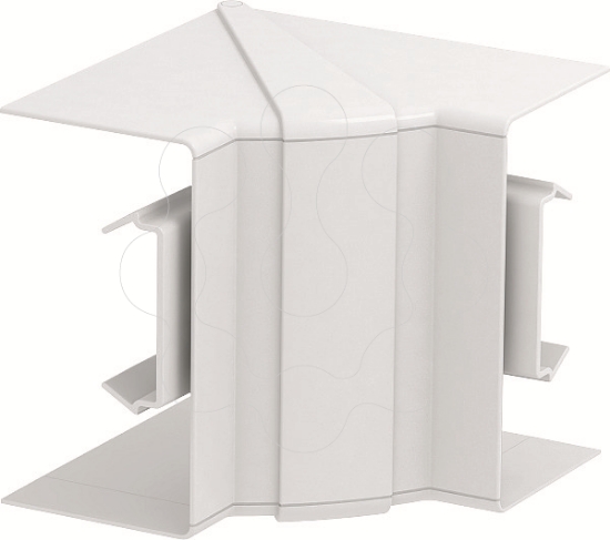 Imagem de Angulo interno variavel 70x130mm PC/ABS branco puro 9010