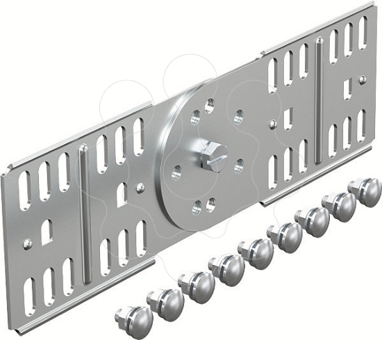 Imagem de Uniao articulada para caminho de cabos em chapa 85x270 St FT