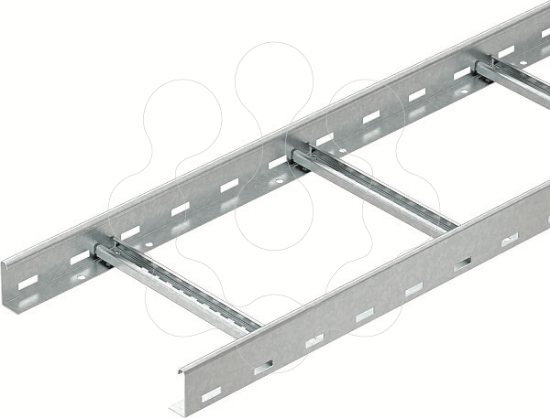 Imagem de Caminho de cabos tipo escada degrau perfurado soldado 60x600x6000 St FT