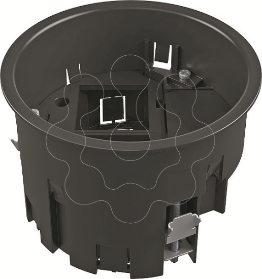 Imagem de Suporte de montagem para GESR2 para 2x 1 Modul 45 PA preto 9011