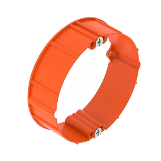 Imagem de Anel de nivelamento HW para caixa de paredes ocas O68mm H20mm PP cor de laranja