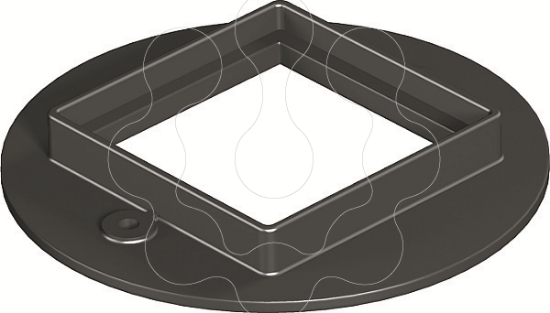 Imagem de Espelho simples para Schuko em US80 PA