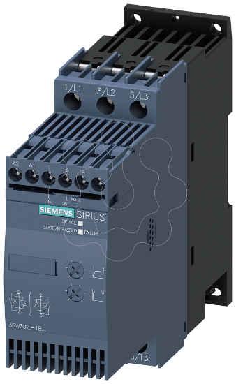 Imagem de Dispositivo de partida suave S2, 45A, 22kW/400V, 40 graus, 200-480V CA, 24V CA/CC