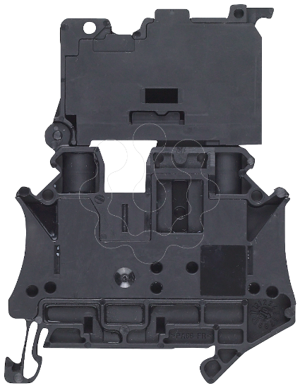 Imagem de Terminal de passagem PE com conexão parafusada largura dos terminais 8,2mm cor verde-amarelo