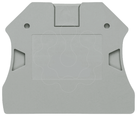 Imagem de Placa separadora para tamanho dos terminais duplos até 4,0 mm2 largura 2mm separação