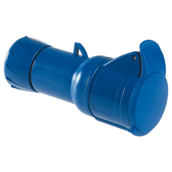 Imagem de PratiKa wander socket - straight - 16 A - 2P + E - 200...250 V AC - IP44