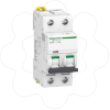 Imagem de Acti9 iC60N   Disjuntor   2P   16A   Curva C   6000A IEC 60898 1   10 kA IEC 60947 2