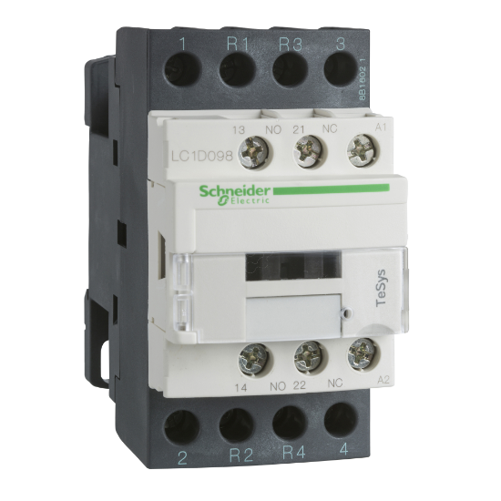 Imagem de Contactor Tesys D   4P2 NA + 2 NF   AC 1   = 440 V 20 A   48 V CA bobina