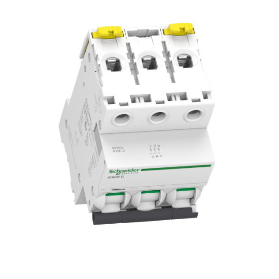 Imagem de Acti9 iC60N   Disjuntor   3P   20A   Curva C   6000A IEC 60898 1   10 kA IEC 60947 2