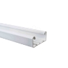 Imagem de Dexson - calha - 100x45 mm - 1 compartimento - sem adesivo - PVC - branco
