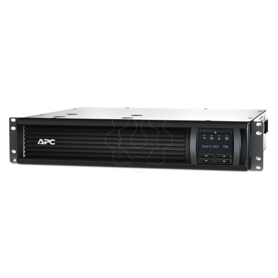 Imagem de APC Smart-UPS, Line Interactive, 750VA, Rackmount 2U, 230V, 4 tomadas IEC C13, SmartConnect Port+SmartSlot, AVR, LCD