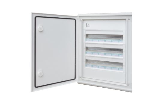 Imagem de Quadro distribuição parcialm. embutido MEGA IP54 PT. OPC 3F 51M branco