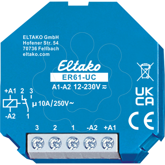 Imagem de Relé eletrónico ER61-UC