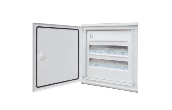 Imagem de Quadro distribuição parcialm. embutido MEGA IP54 PT. OPC 2F 34M branco