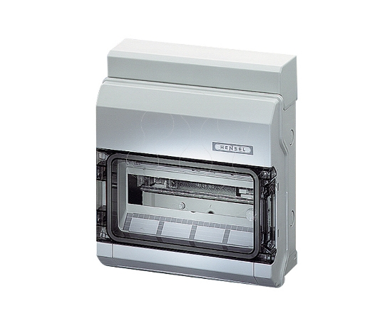 Imagem de Quadro distribuição saliente IP65 1F 12M AMPM CL cinzento