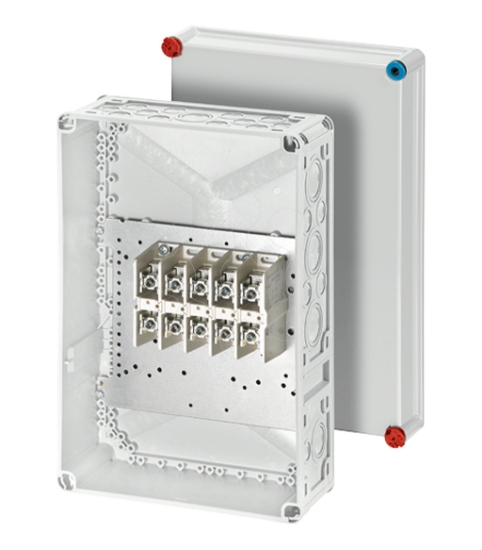 Imagem de Caixa derivação IP65 16 150 mm² AMPM CL5 cinzento