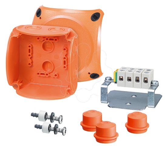 Imagem de Caixa derivação IP65/66 RIF 1.5-2.5/1.5-4 mm² 104x104x70 CL laranja