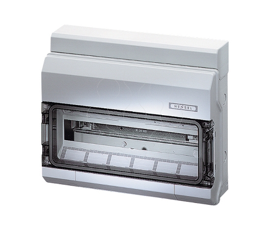 Imagem de Quadro distribuição saliente IP65 1F 18M MF CL cinzento