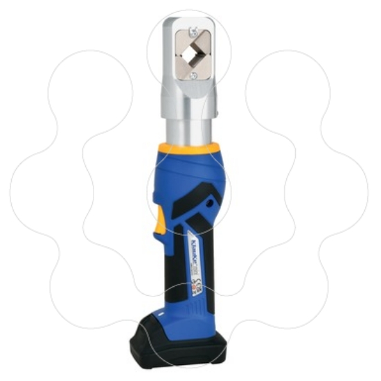 Imagem de EKWF120ML, Alicate Electro-Hidráulico de cravar ponteiras sem Matrizes, 6-120mm²