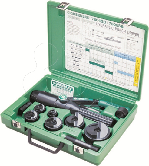 Imagem de 50356119SET, Saca-Bocados + Hidráulico, PG9 a PG21 + 30,5mm