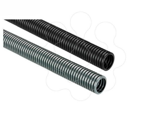 Imagem de CF-10B.50 Tubo corrugado PA6 Preto NW10, PG09 PMA