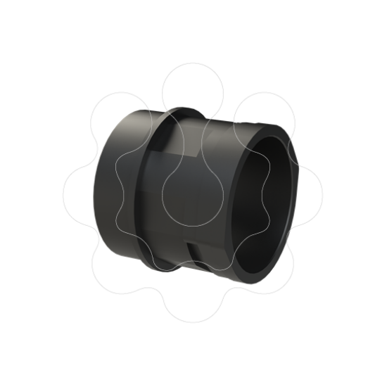 Imagem de ALND-M638 Bucim PA Direito , M63 NW48 Preto PMA