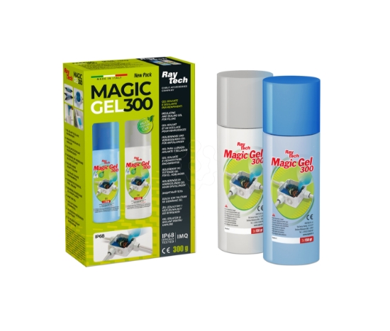 Imagem de Magic Gel 300   Gel Isolante Raytech, Kit 300ml, 2 garrafas 2x150ml