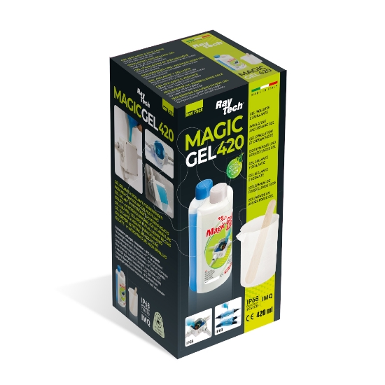 Imagem de Magic Gel 420 - Gel Isolante Raytech, Kit 420ml