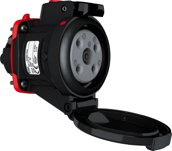 Imagem de 2534017, TOMADA ATEX Zona 1/21 DXN3 GRP, 220 250V / 400V AC, 32A 3P+N+T MARECHAL