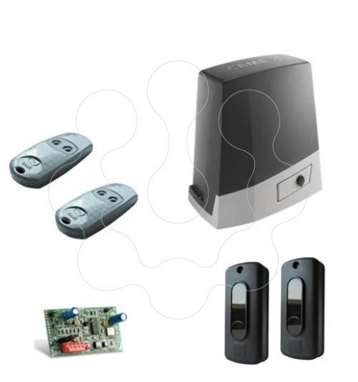 Imagem de Kit Portões de Correr BKV 36V 1500kg máx 20m