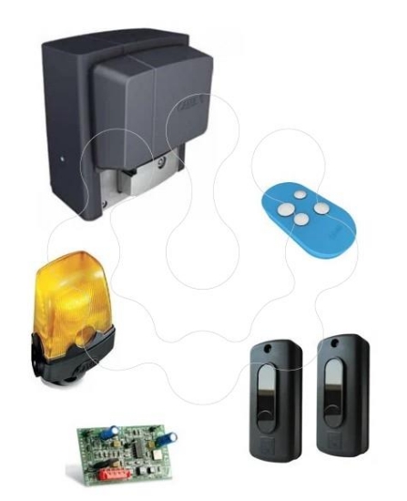 Imagem de Kit Portões de Correr BX 230V 800kg máx 14m