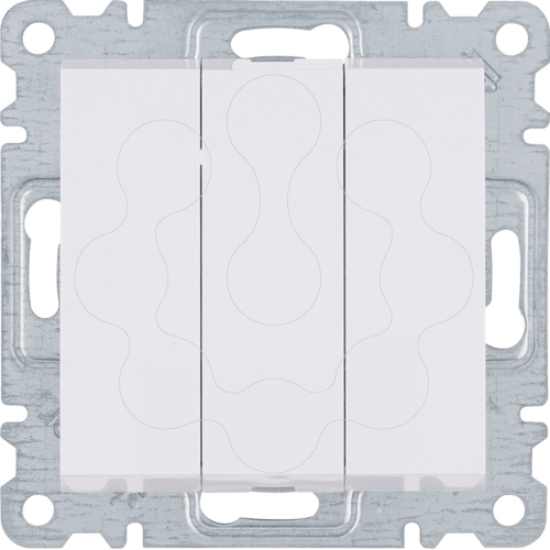 Imagem de lumina 2 Interruptor triplo, branco