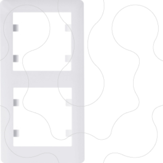 Imagem de lumina 2 Quadro x2 vertical, branco