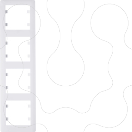 Imagem de lumina 2 Quadro x4 vertical, branco