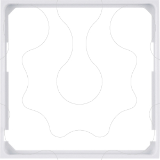 Imagem de lumina 2 Aro intermédio 50x50, branco