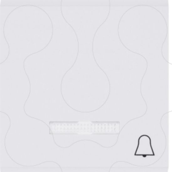 Imagem de lumina 2 Tecla c/visor campainha, branco