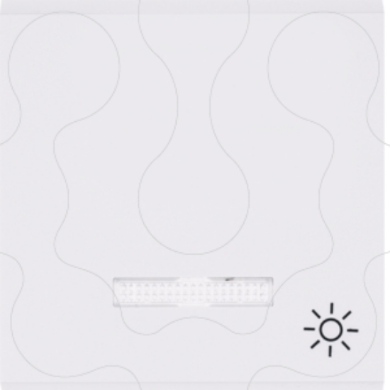 Imagem de lumina 2 Tecla c/visor símb. luz, branco