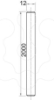 Imagem de Varao roscado M12x2000mm St G