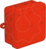 Imagem de Caixa de derivacao 85x85x40 PE vermelho