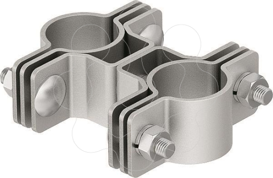 Imagem de Suporte isFang para montagem em tubo O40 50mm A2 1.4301