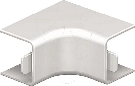 Imagem de Angulo interno livre de halogeneo 20x20mm PC/ABS branco puro 9010
