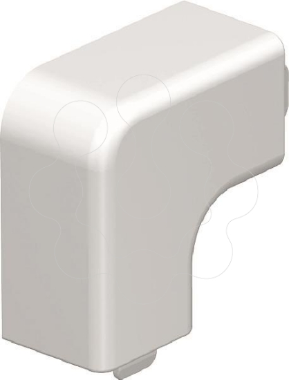 Imagem de Angulo plano livre de halogeneo 20x20mm PC/ABS branco puro 9010