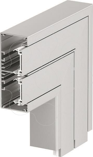 Imagem de Angulo plano Aluminio rigido 53x130x225 Alu EL