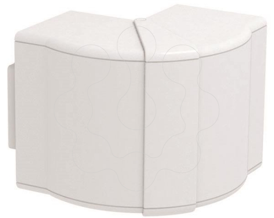 Imagem de Angulo interno variavel 70x110mm PC/ABS branco puro 9010