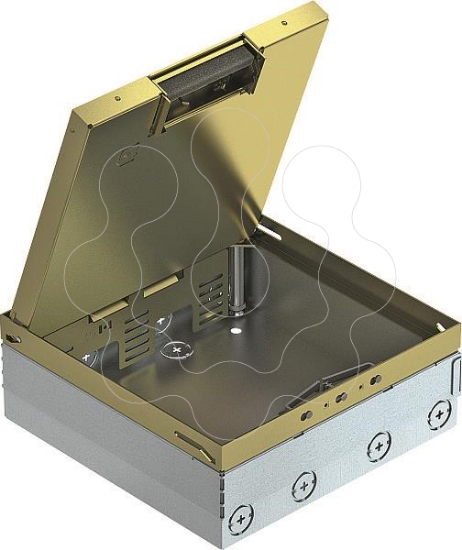 Imagem de Caixa de pavimento completa sem suporte de aparelhos CuZn