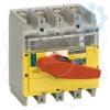 Imagem de interruptor seccionador Interpact INV 400 4P punho vermelho/face frontal amarela