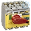 Imagem de interruptor seccionador Interpact INV 250 3P punho vermelho/face frontal amarela