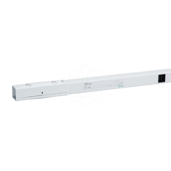 Imagem de Straight length, Canalis KBB, 40 A, 1 circuit L+N+PE, 3 tap-off units, 3 m, white